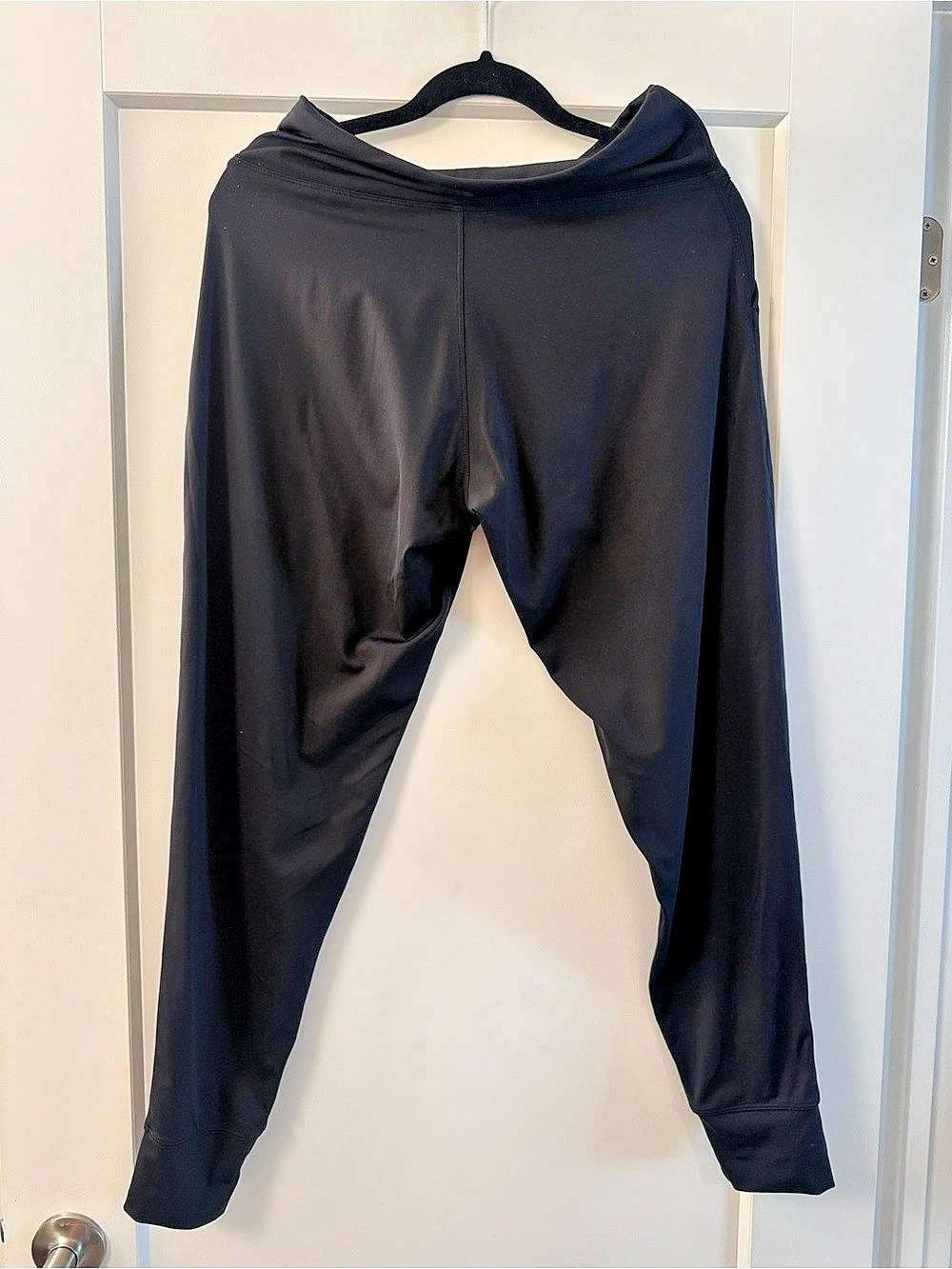 Lululemon-Dupe Lightweight Foldover-Waist Jogger Black